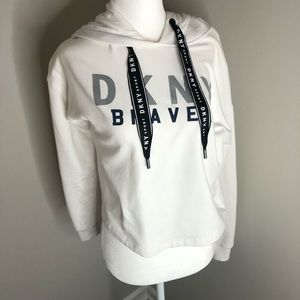 Cropped DKNY Atlanta Braves Sweatshirt